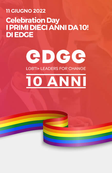 Dieci anni di EDGE | EDGE LGBTI+Leaders for change